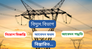 বিদ্যুৎ বিভাগ নিয়োগ বিজ্ঞপ্তি ২০২৪-Power Division Job Circular 2024